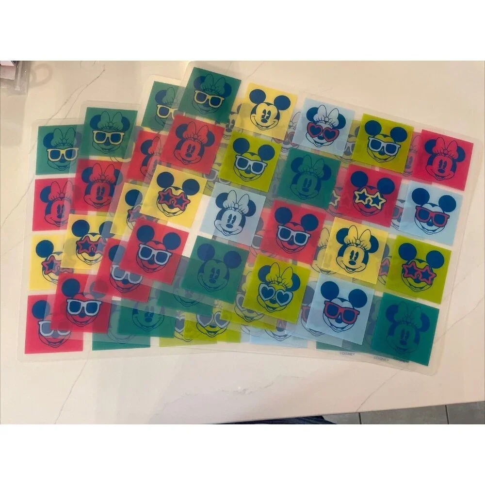 Disney Minnie Mickey Mouse Plastic Placemats 17